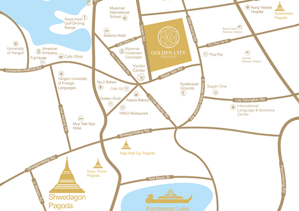 Golden City Map